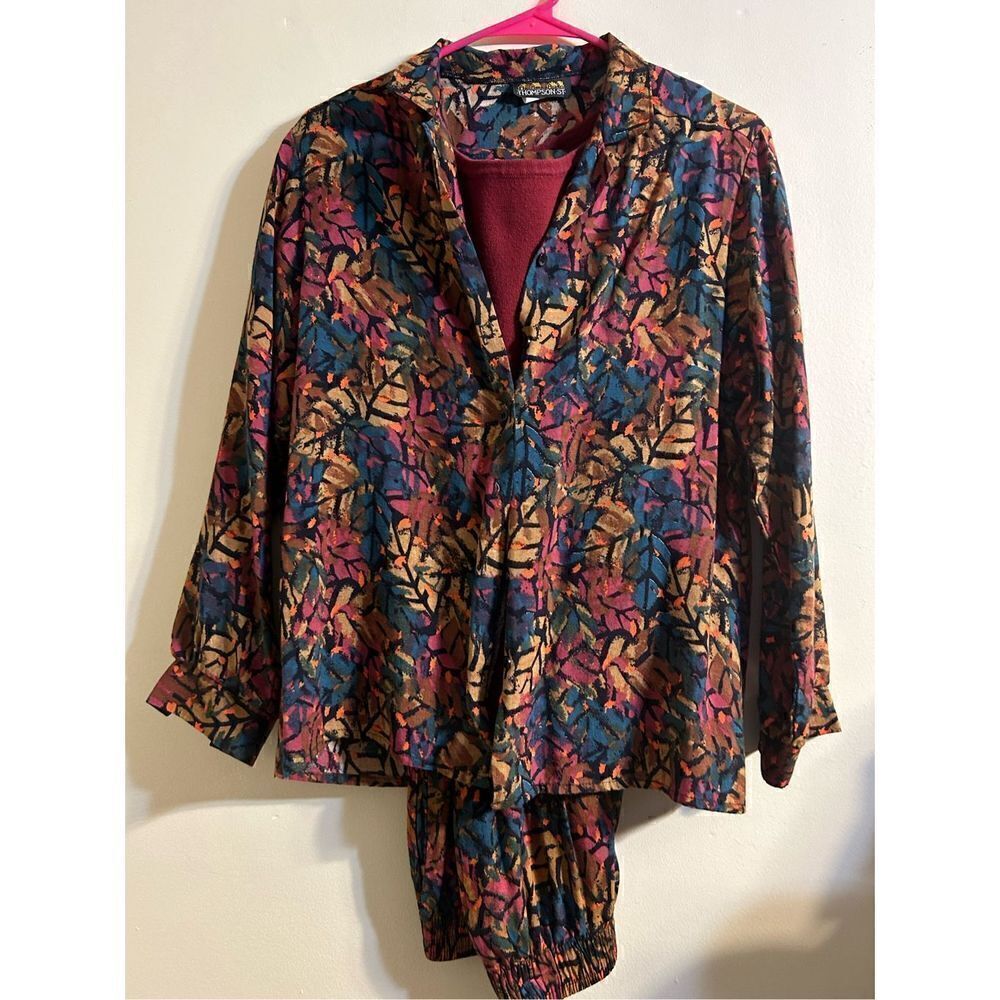 Vintage Thompson street 2 piece suit size size large